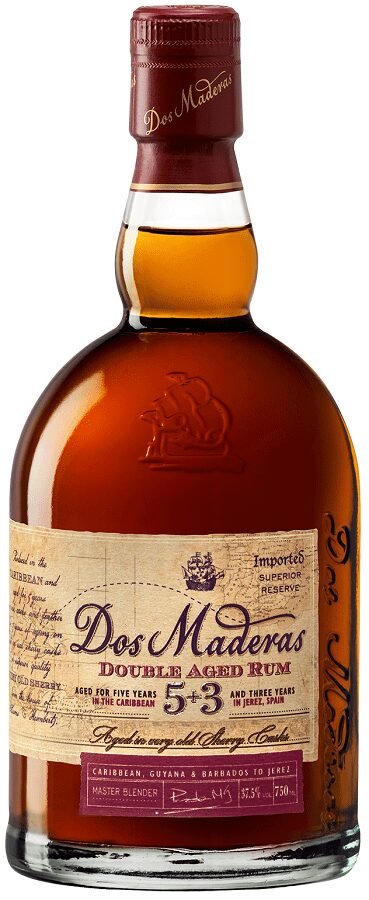 Ron Dos Maderas 5+3 Años